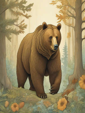 TOMMY FROST SEES A BEAR