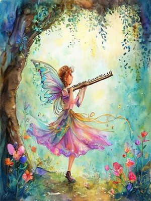 THE COURAGEOUS FLUTE-PLAYER