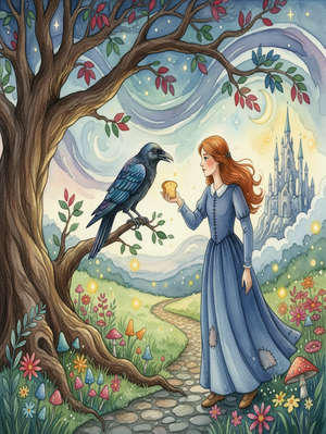 THE ENCHANTED CROW