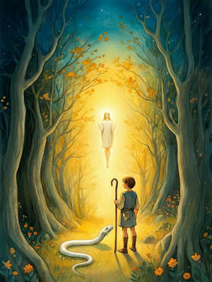 THE SHEPHERD AND THE SERPENT