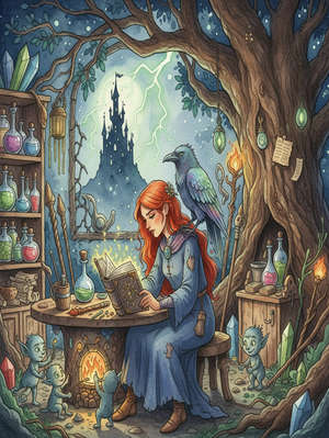 THE STUDY OF MAGIC UNDER DIFFICULTIES