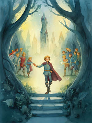 THE TWELVE LOST PRINCESSES AND THE WIZARD KING