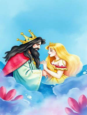 THE KING OF PERSIA AND THE PRINCESS OF THE SEA