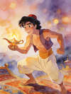 ALADDIN AND THE WONDERFUL LAMP