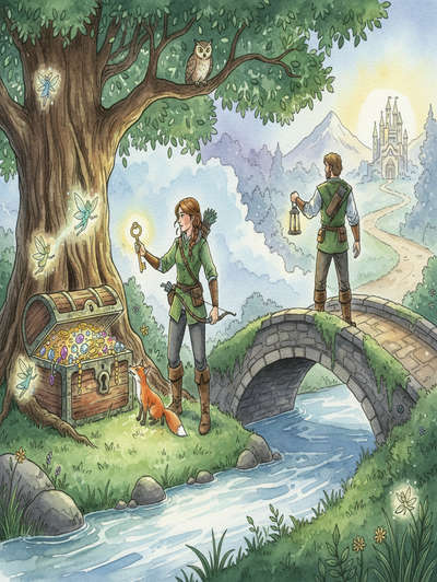 THE HUNTER AND HIS WIFE