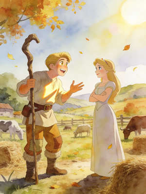 BOOTS, WHO MADE THE PRINCESS SAY, “THAT’S A STORY”