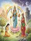 Mahalaxmi and the Two Queens