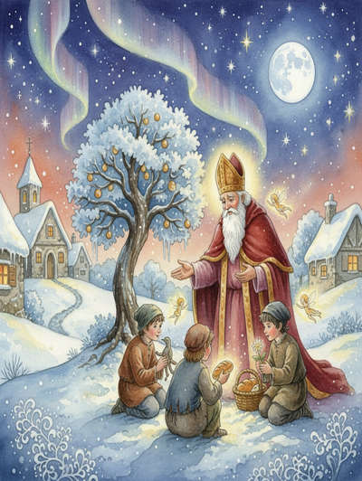 SAINT NICHOLAS AND THE CHILDREN
