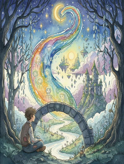 THE BOY IN THE LAND OF SHADOWS