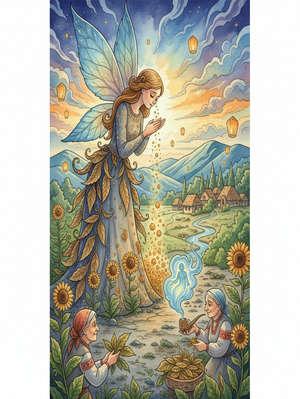 THE TOBACCO FAIRY FROM THE BLUE HILLS