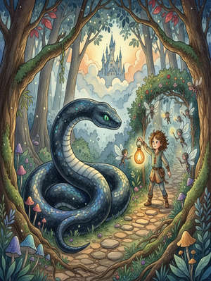 THE BIG BLACK SNAKE