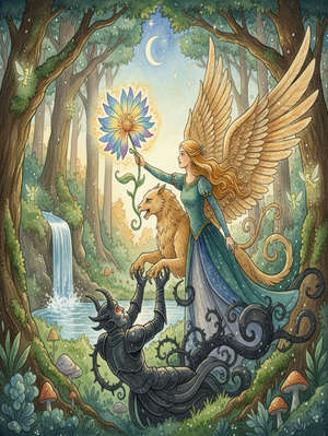 THE MAGIC FLOWER