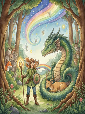 THE WOODLAND ELF