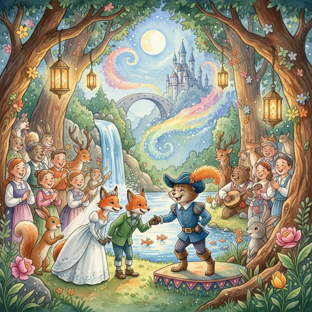 PUSS IS WELCOMED at the WEDDING