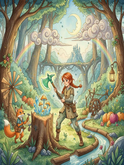 THE MAGIC AXE