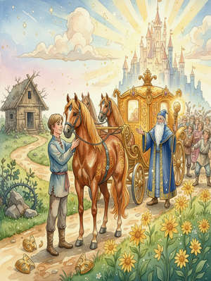 IVAN AND THE CHESTNUT HORSE