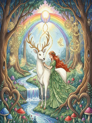THE HIND OF THE WOOD