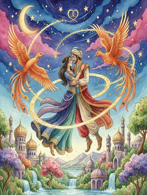 THE LADY BADOURA A TALE FROM THE THOUSAND AND ONE NIGHTS