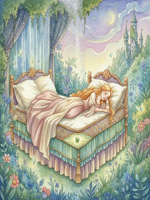 THE REAL PRINCESS AFTER A FAIRY TALE BY HANS ANDERSEN