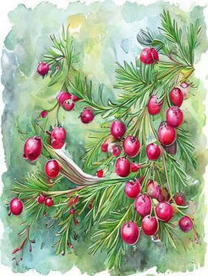 WHY THE JUNIPER HAS BERRIES