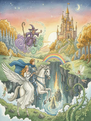 HOW BERTALDA RETURNED HOME WITH THE KNIGHT