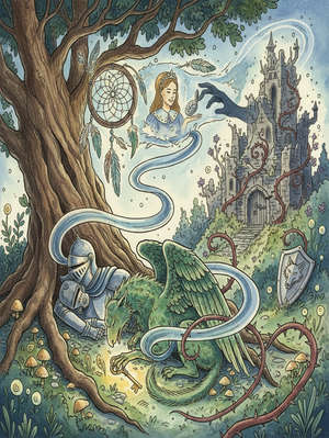THE KNIGHT'S DREAM
