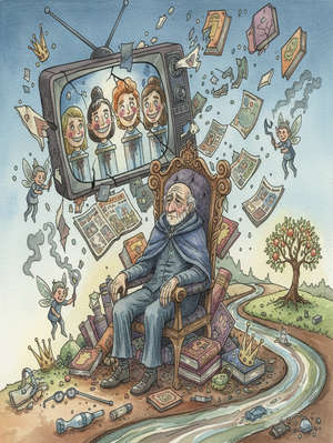 THE FABLE OF THE MAN WHO DIDN'T CARE FOR STORYBOOKS