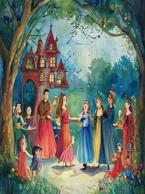 THE FABLE OF WHAT HAPPENED THE NIGHT THE MEN CAME TO THE WOMEN'S CLUB