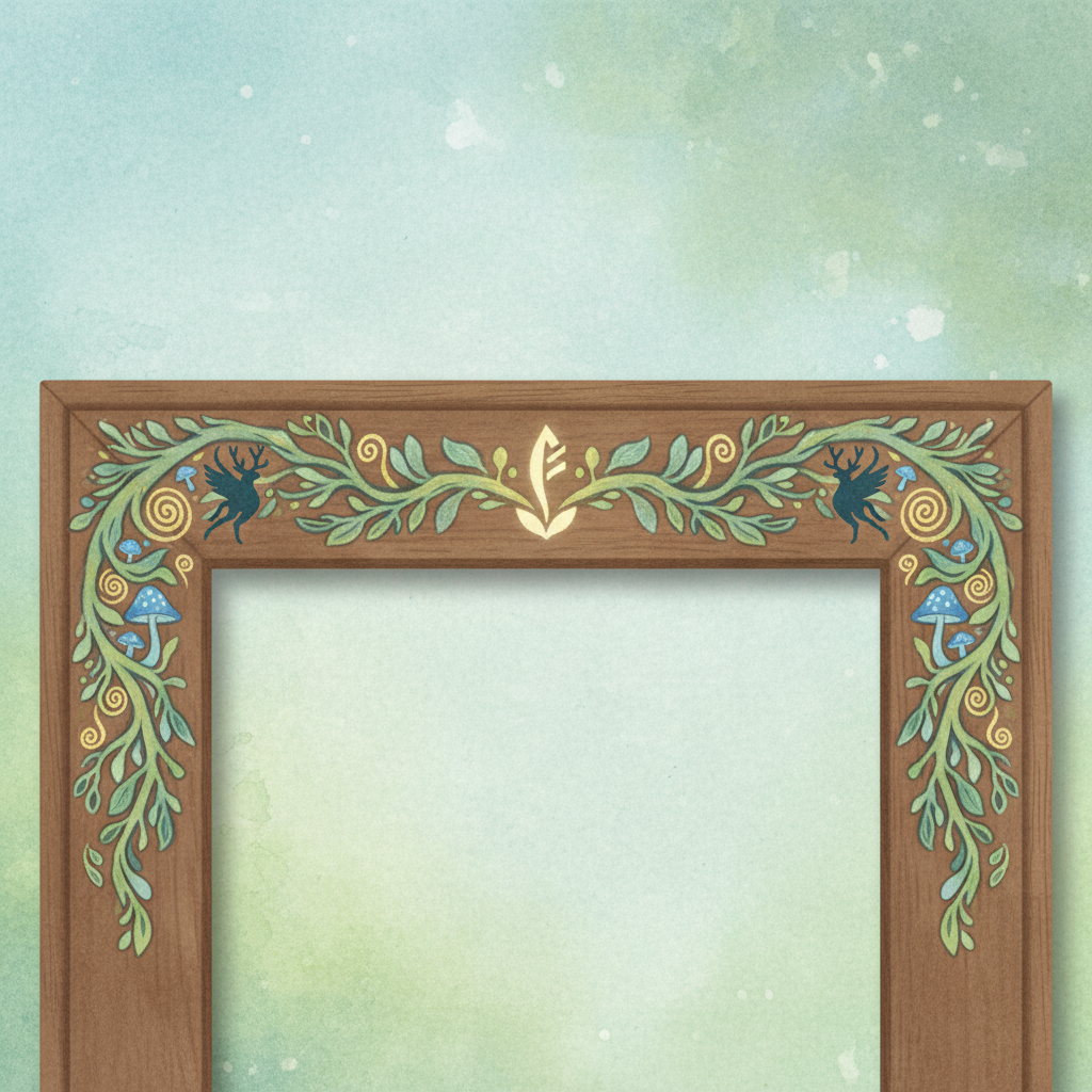 Ghibli-style decorative element for i 169.