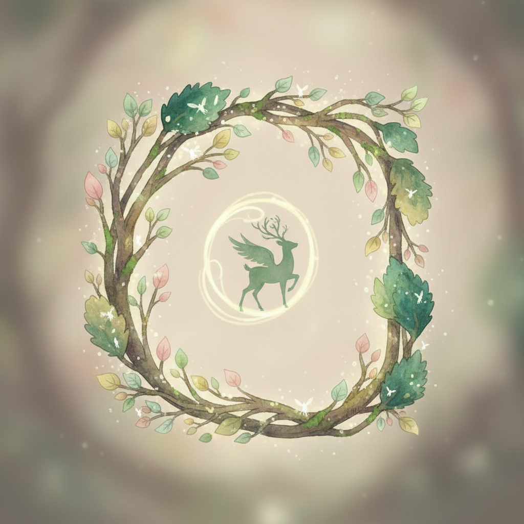 Ghibli-style decorative element for i 149.