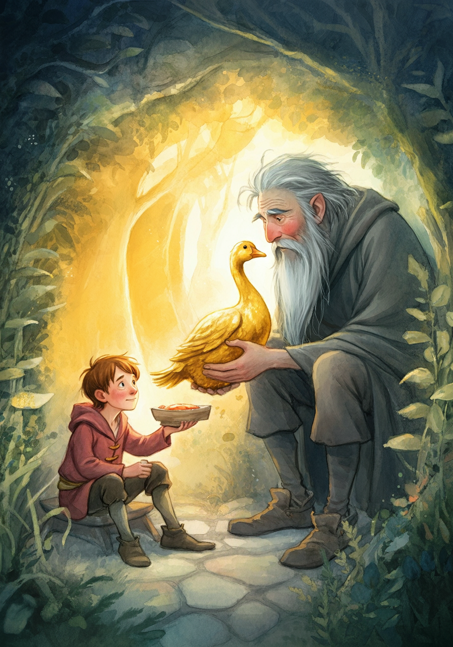 Cover: THE GOLDEN GOOSE