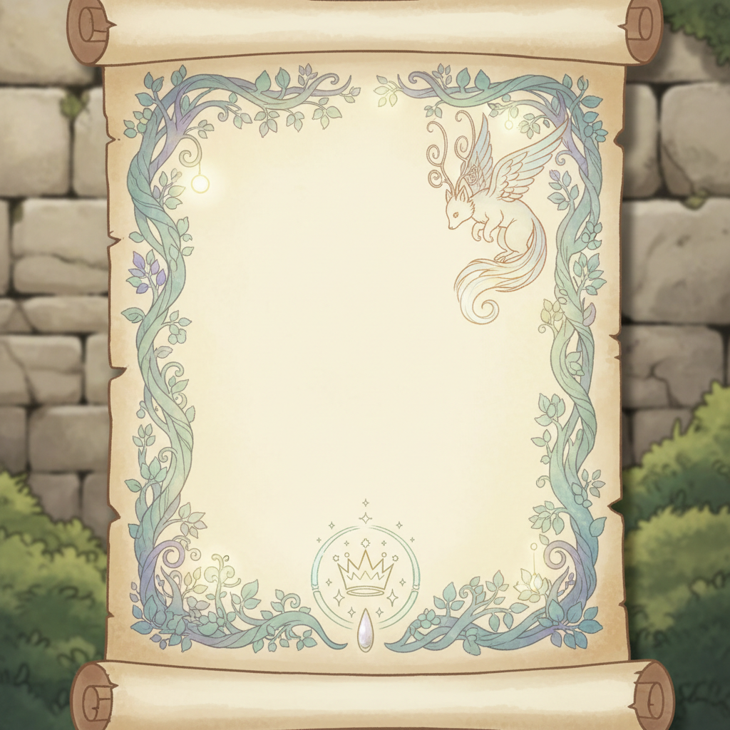 Ghibli-style decorative element for i 217.