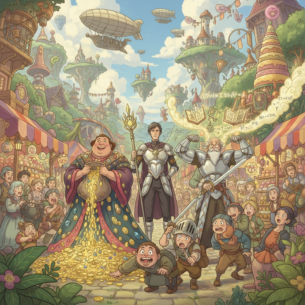 Cover: THE THREE LUCK-CHILDREN