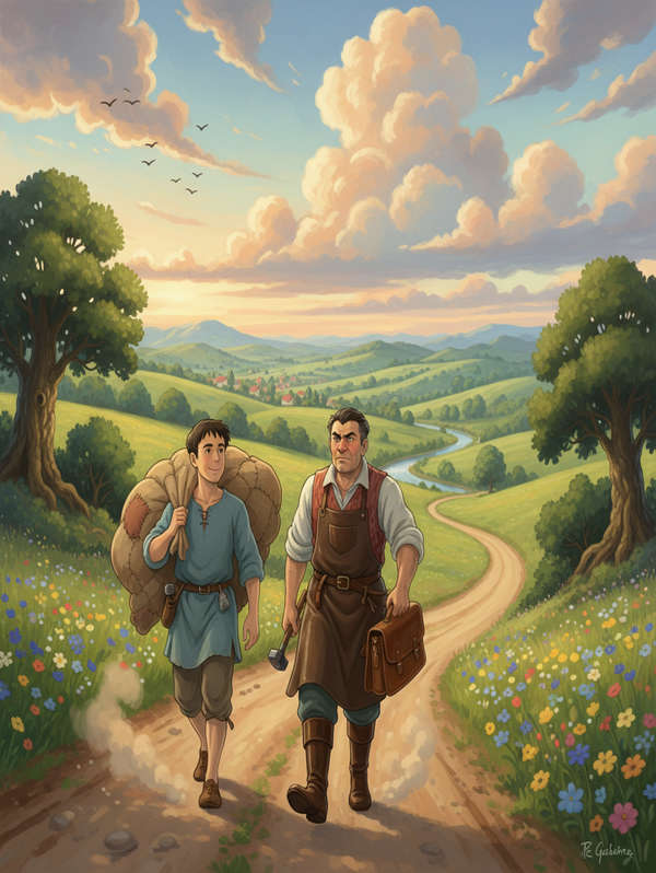 The Two Travelers poster preview