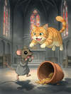 Cat and mouse in partnership