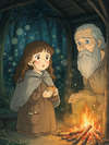 St. Joseph in the forest