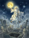 The moon