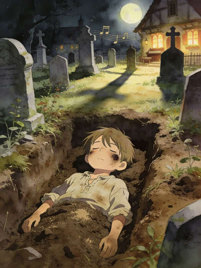 The poor boy in the grave