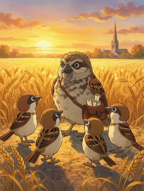 The Sparrow And His Four Children poster preview