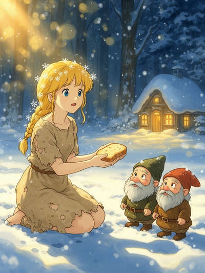 The three little men in the wood