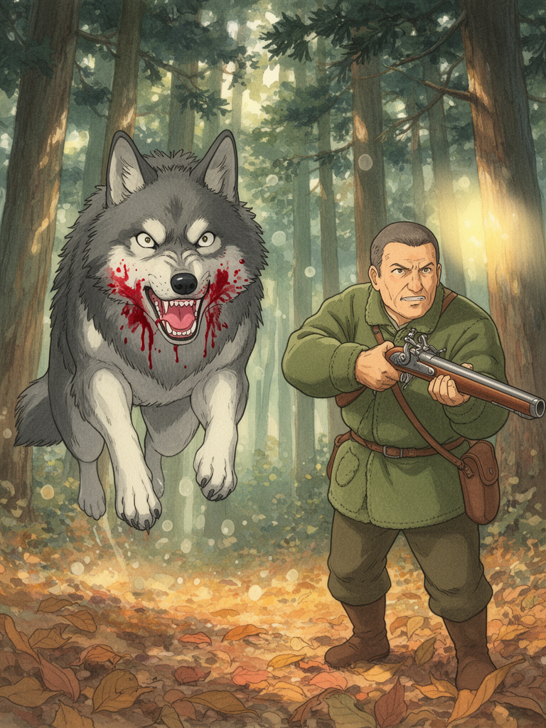 Cover: The Wolf and the Man