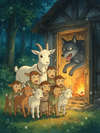 The wolf and the seven young kids