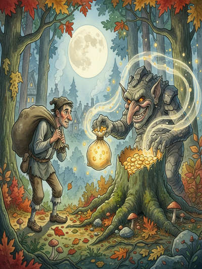 The Coal Burner and the Troll