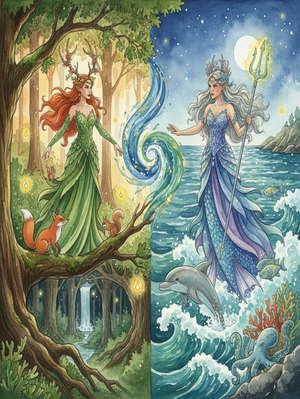 The Wood and the Sea Nymphs.[1](#xd32e2232)