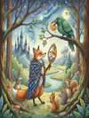 THE CAT, THE MONKEY, AND THE CHESTNUTS