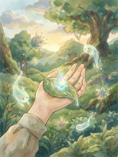 THE RAINDROP’S STORY