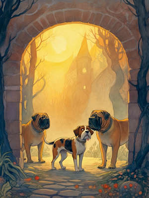 The Dog And His Master's Dinner