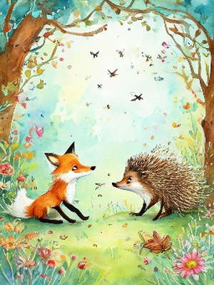 The Fox, the Flies, and the Hedgehog
