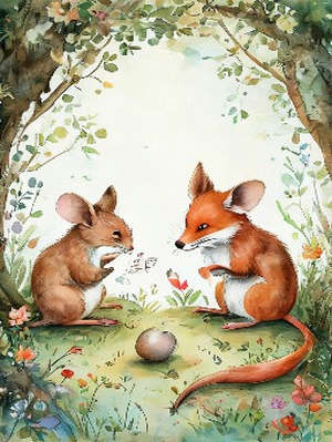 The Two Rats, the Fox, and the Egg