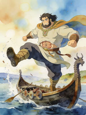FIN MACCUMHAIL AND THE KNIGHT OF THE FULL AXE